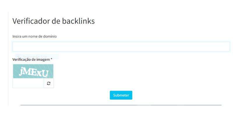 Verificador de backlinks