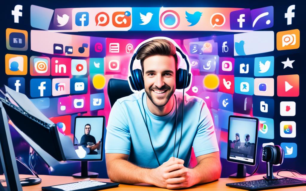 Podcasting nas redes sociais